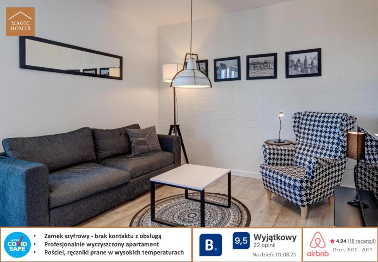 M.H. Black & White Apartment Щецин Экстерьер фото